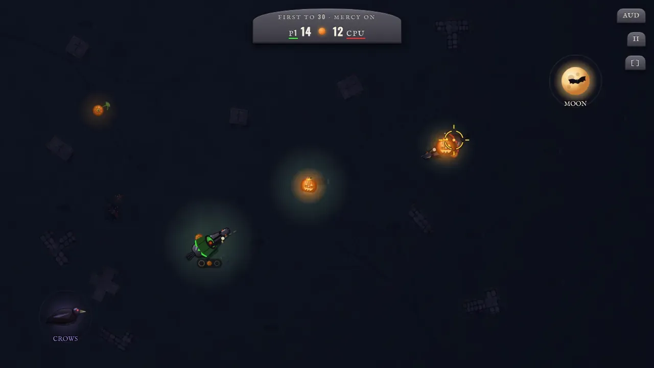 HEADLESS, a frame from the game